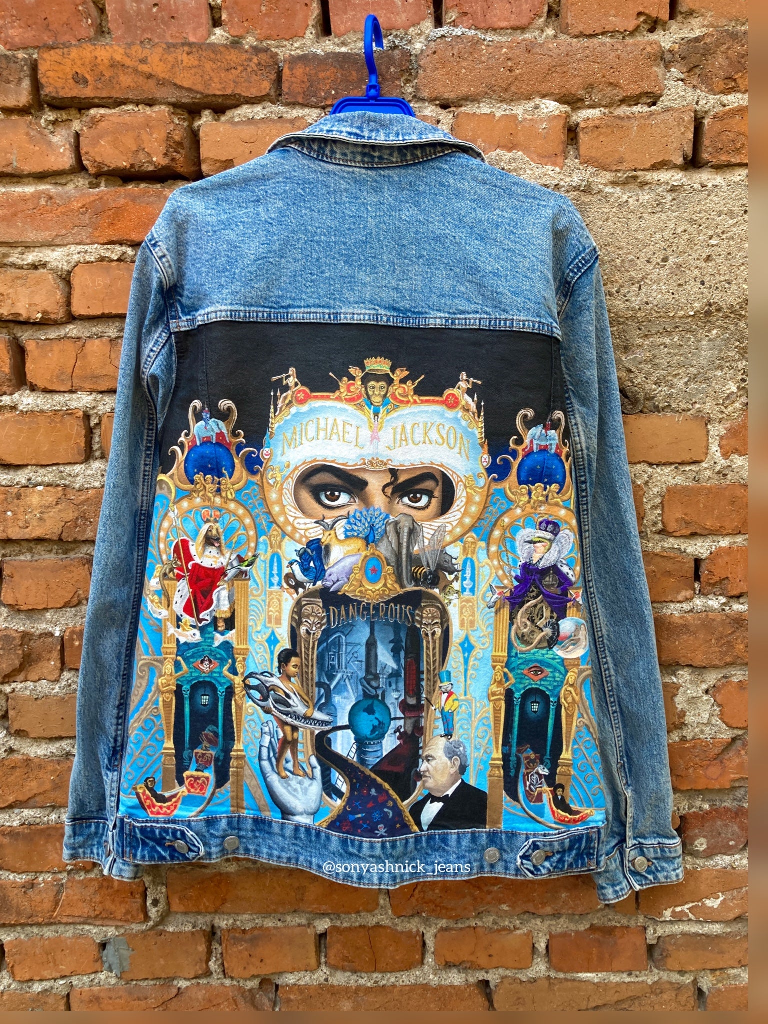 Hand Painted Custom Denim Jacket - HOW TO ORDER — Artworks By Amy