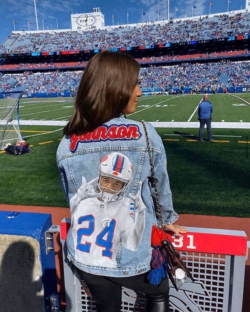 Custom Football Denim Jackets 