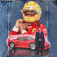 Grand Prix apparel, Race custom jacket, Racer denim jacket, Hand painted denim jacket, personalized jean jacket, custom clothing