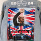 Hand-Painted Denim Jacket – Racing-Inspired Art Piece, Grand Prix Inspired Personalized Jean Jacket