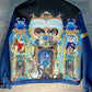 Hand-Painted Pop Culture Inspired Jacket