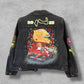 Grand Prix apparel, Race custom jacket, Racer denim jacket, Hand painted denim jacket, personalized jean jacket, custom clothing