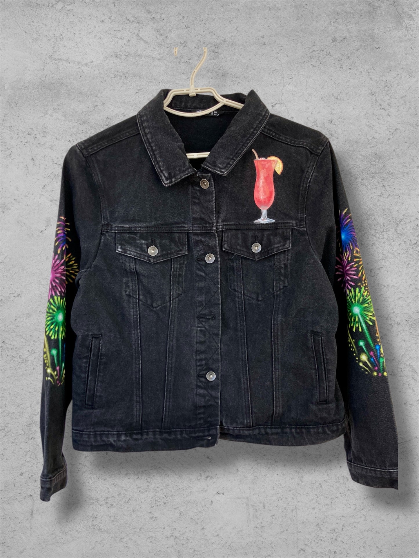 Grand Prix apparel, Race custom jacket, Racer denim jacket, Hand painted denim jacket, personalized jean jacket, custom clothing