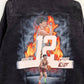 Basketball denim jacket, Personalized jean jacket, custom handpainted outfit.