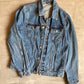 Custom Hand Painted Pet Portrait Denim Jacket | Unique Dog Portrait Jacket
