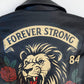 Painted Leather Jacket – Personalized Gift, Custom Hand-Painted Clothing.
