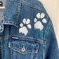 Custom Dog Portrait Hand Painted Denim Jacket | Unique Personalized Pet Jacket