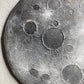 Custom Moon Phase Wall Art – Personalized Lunar Painting with Any Date & Optional Text