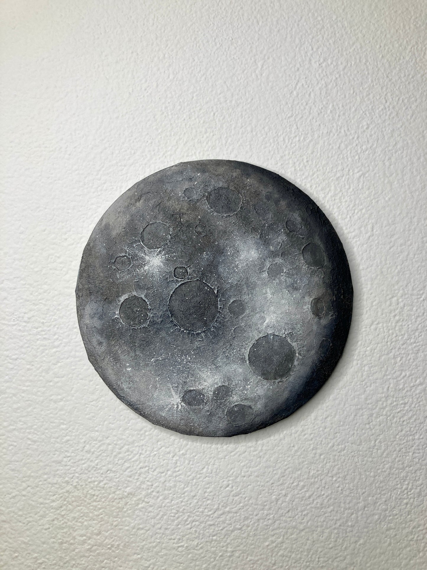 Custom Moon Phase Wall Art – Personalized Lunar Painting with Any Date & Optional Text