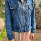 Rodeo custom jacket, hand painted denim jacket, personalized jean jacket, equestrian style, western outfit.
