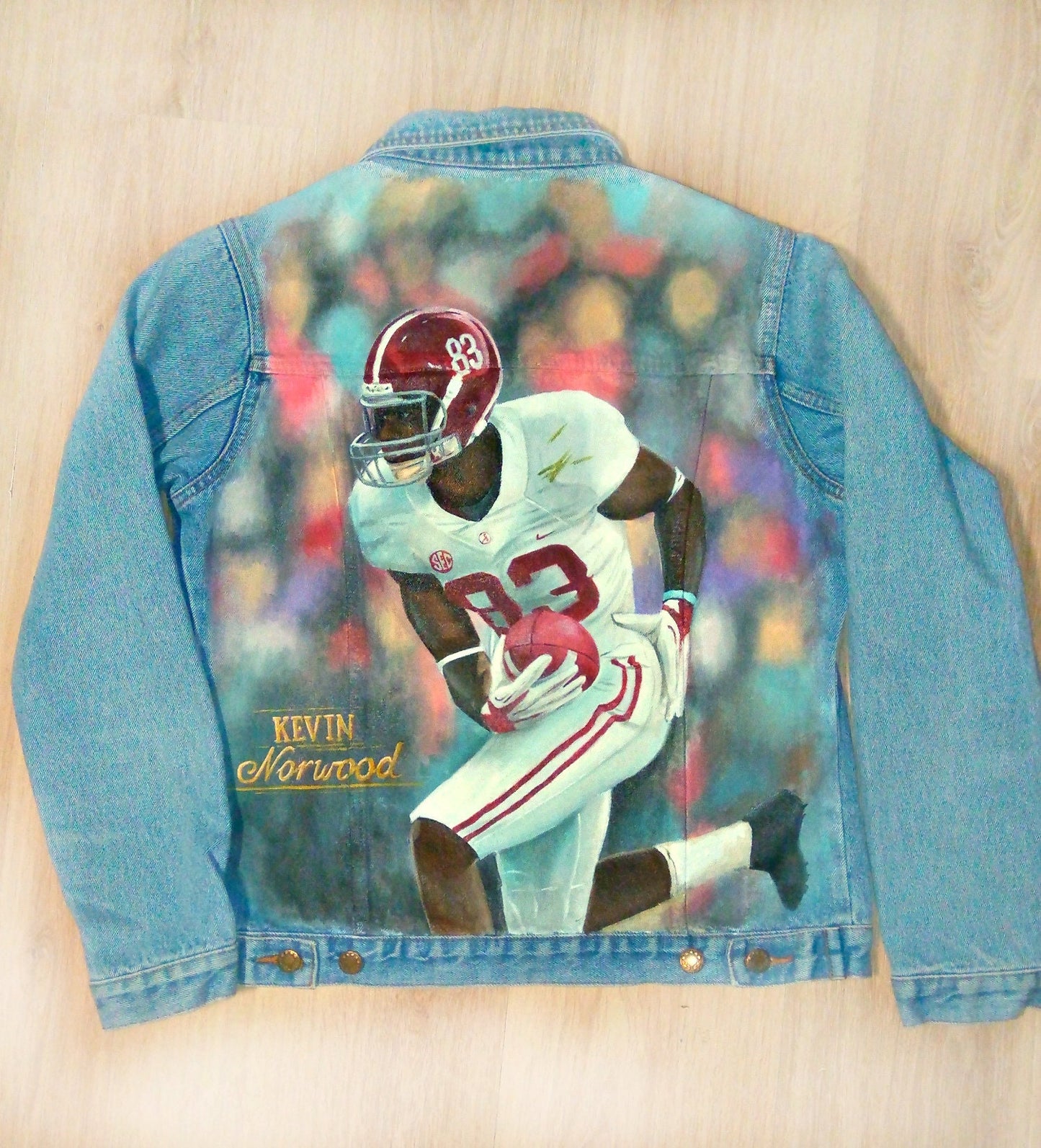 baseball denim jacket