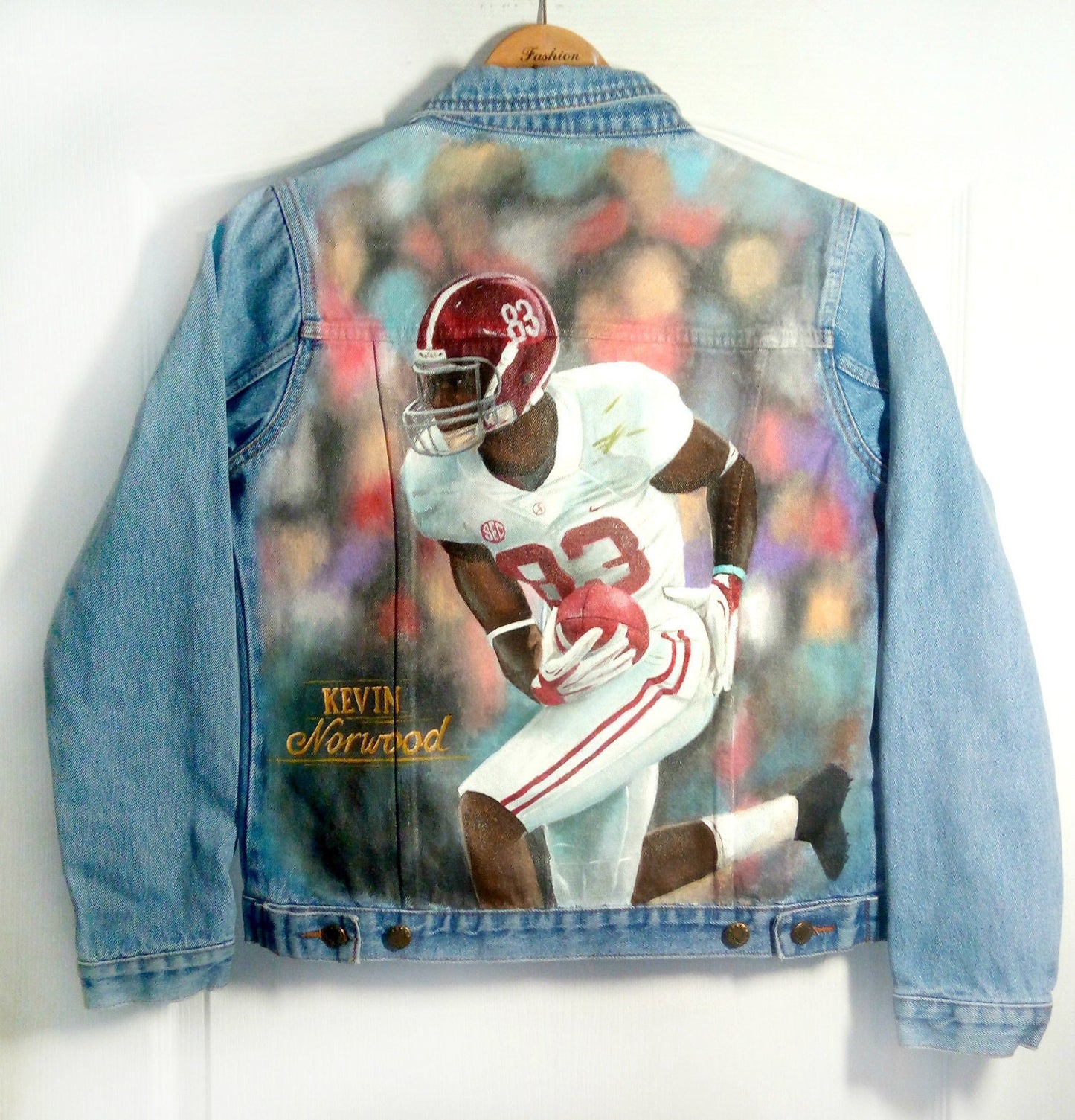 baseball painted jacket