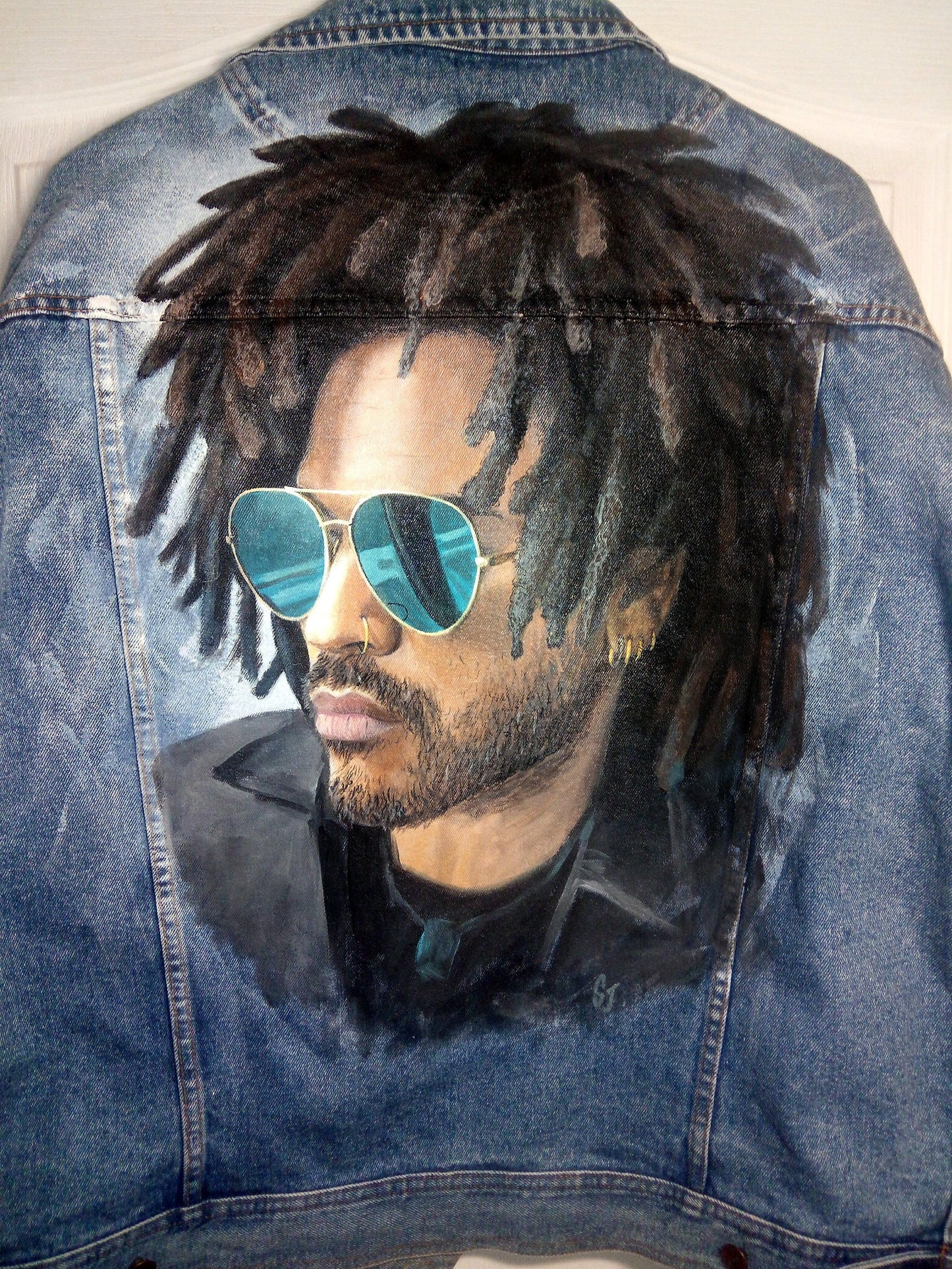 custom painted jacket