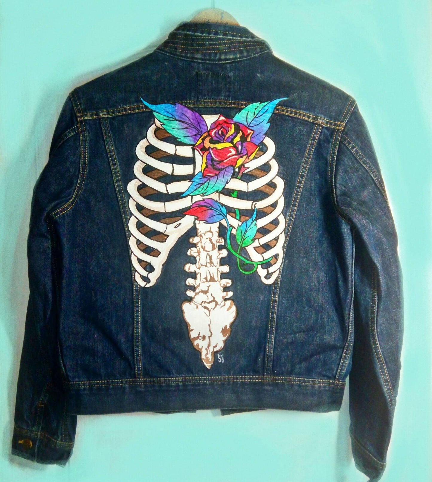 painted jacket