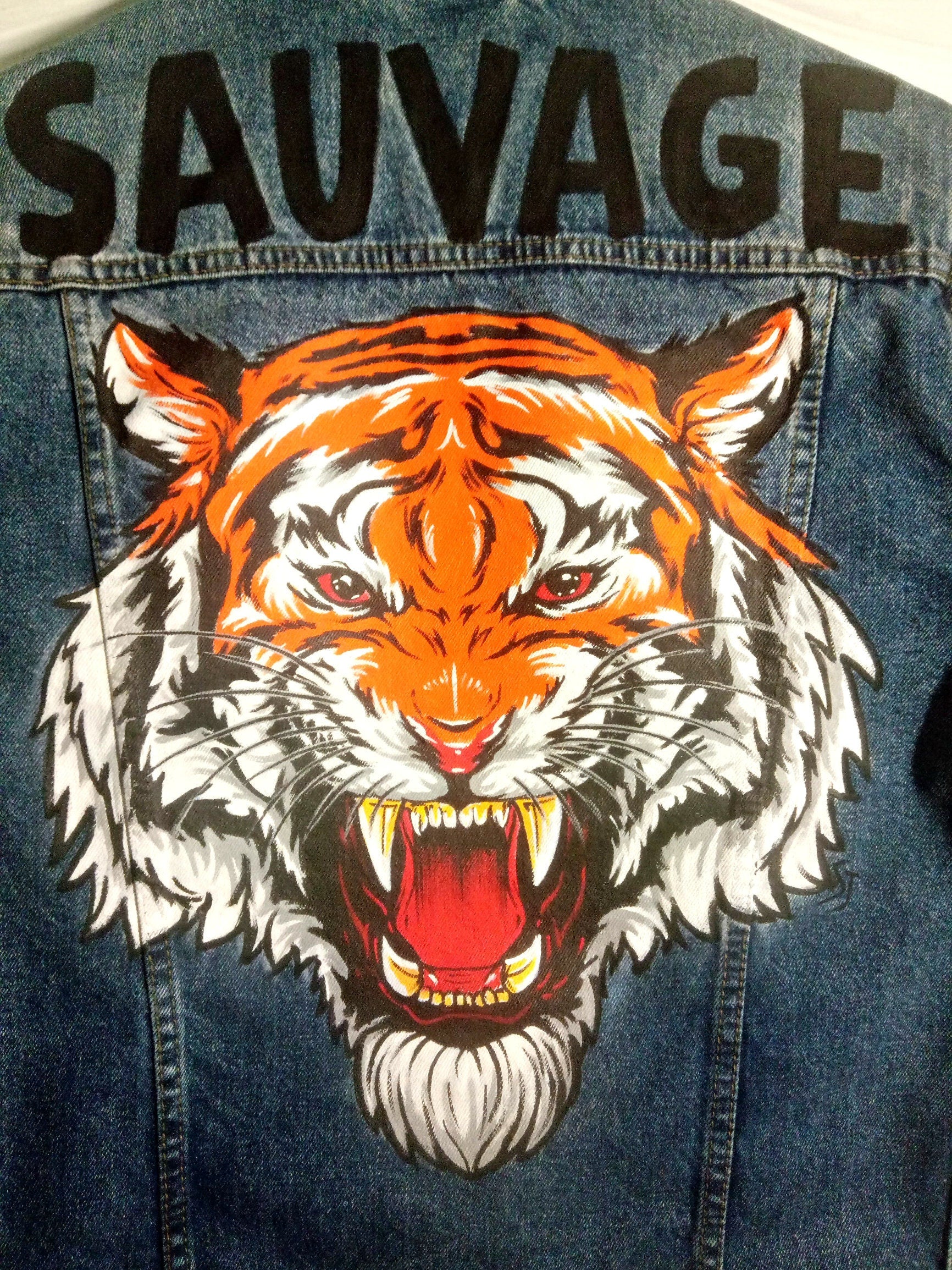 custom denim jacket