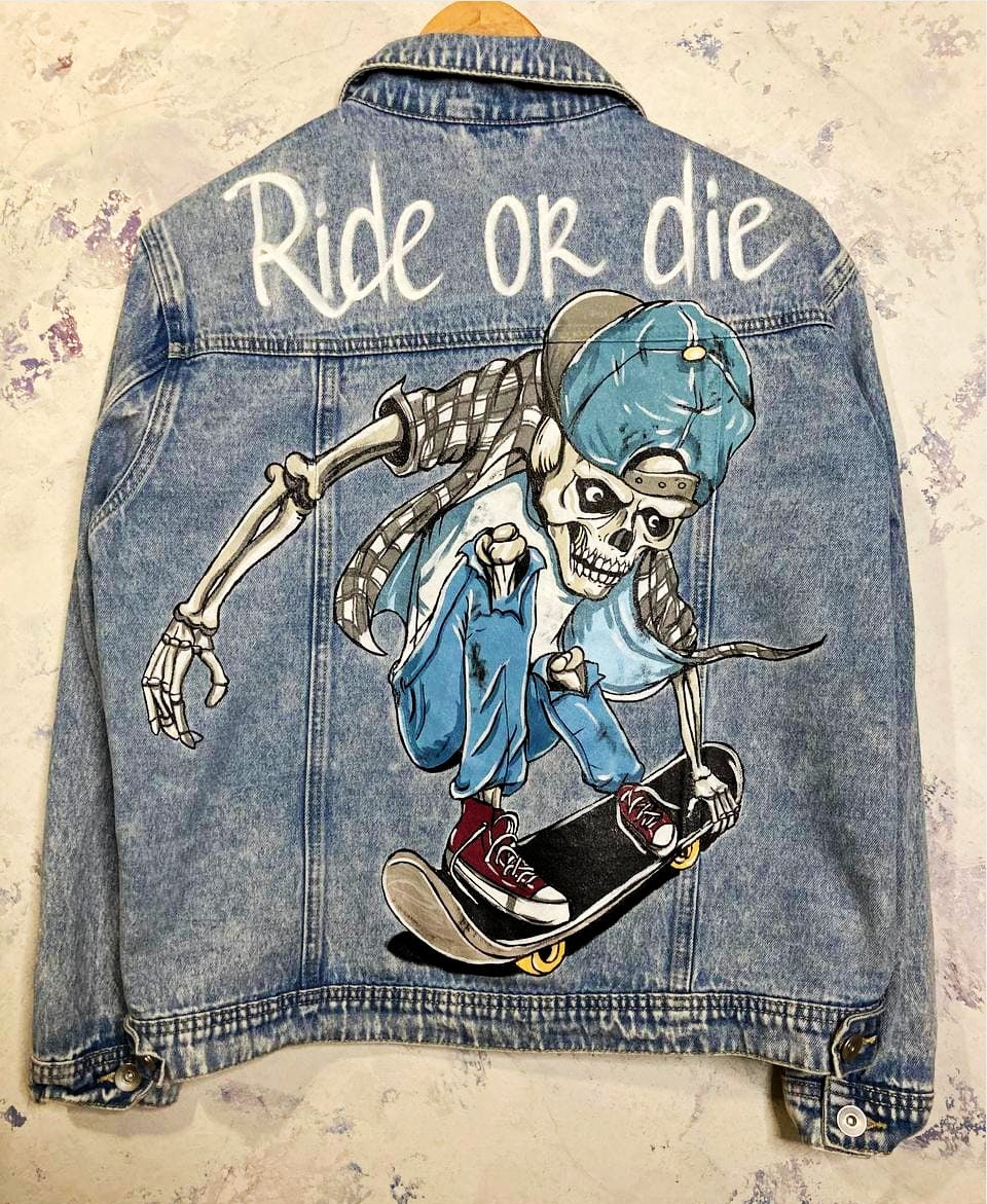 custom denim jacket