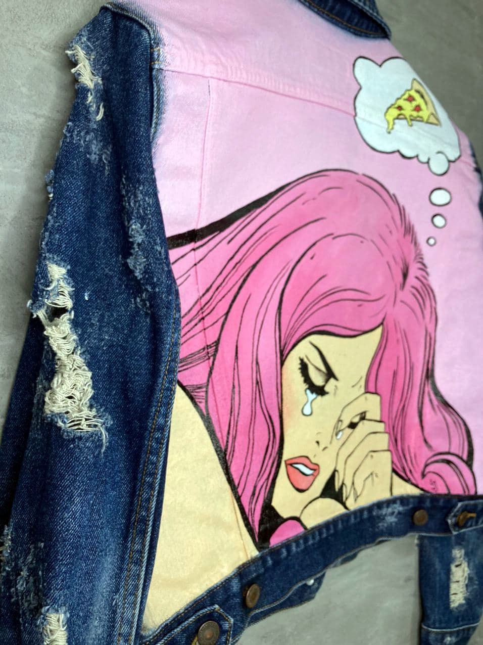 custom jean jacket