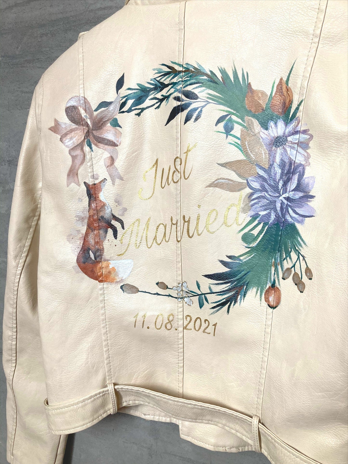 painted jacket