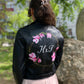 floral wedding jacket