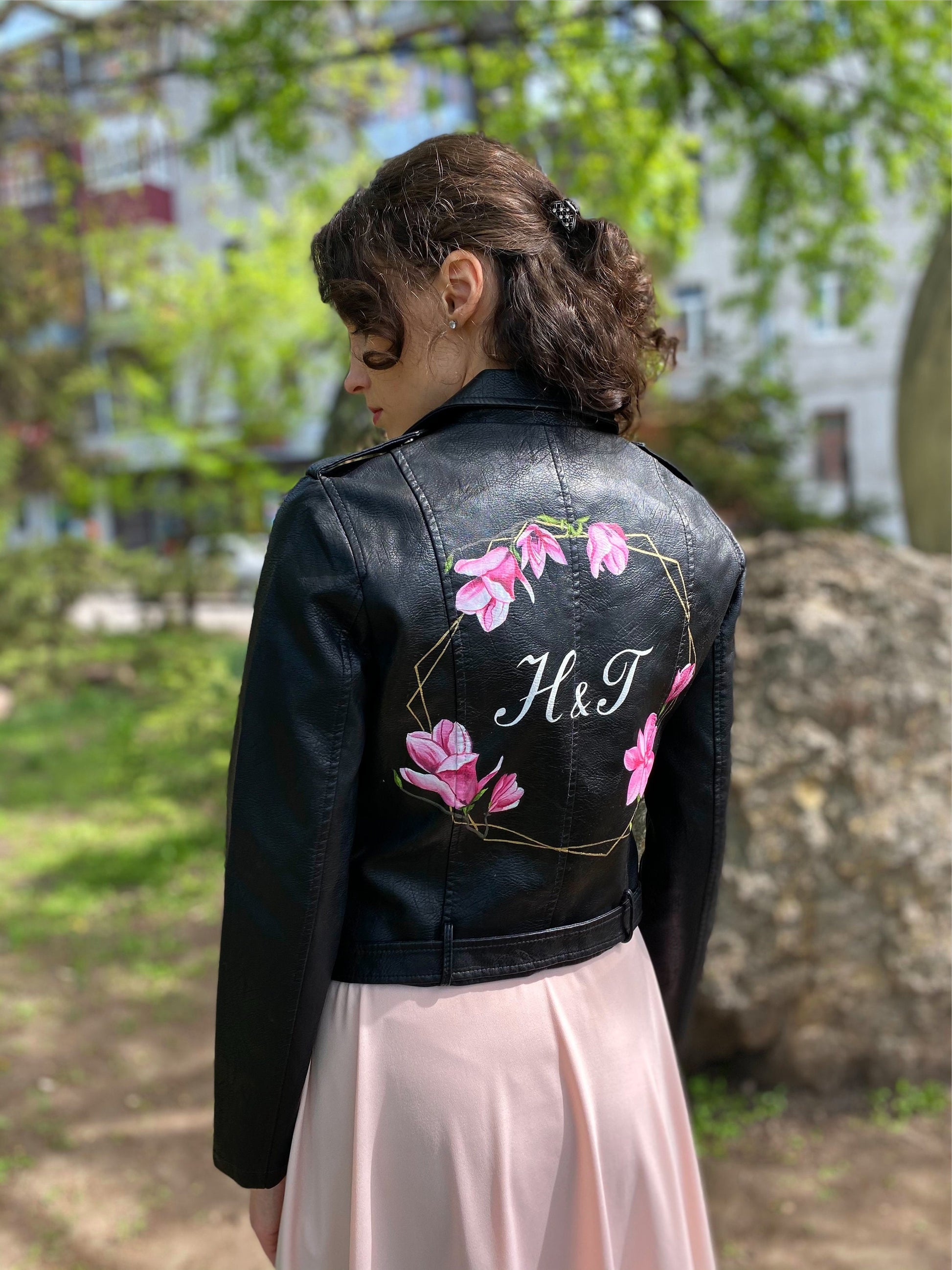 painted jacket'