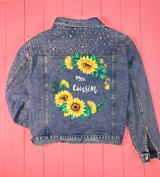 denim bride jacket