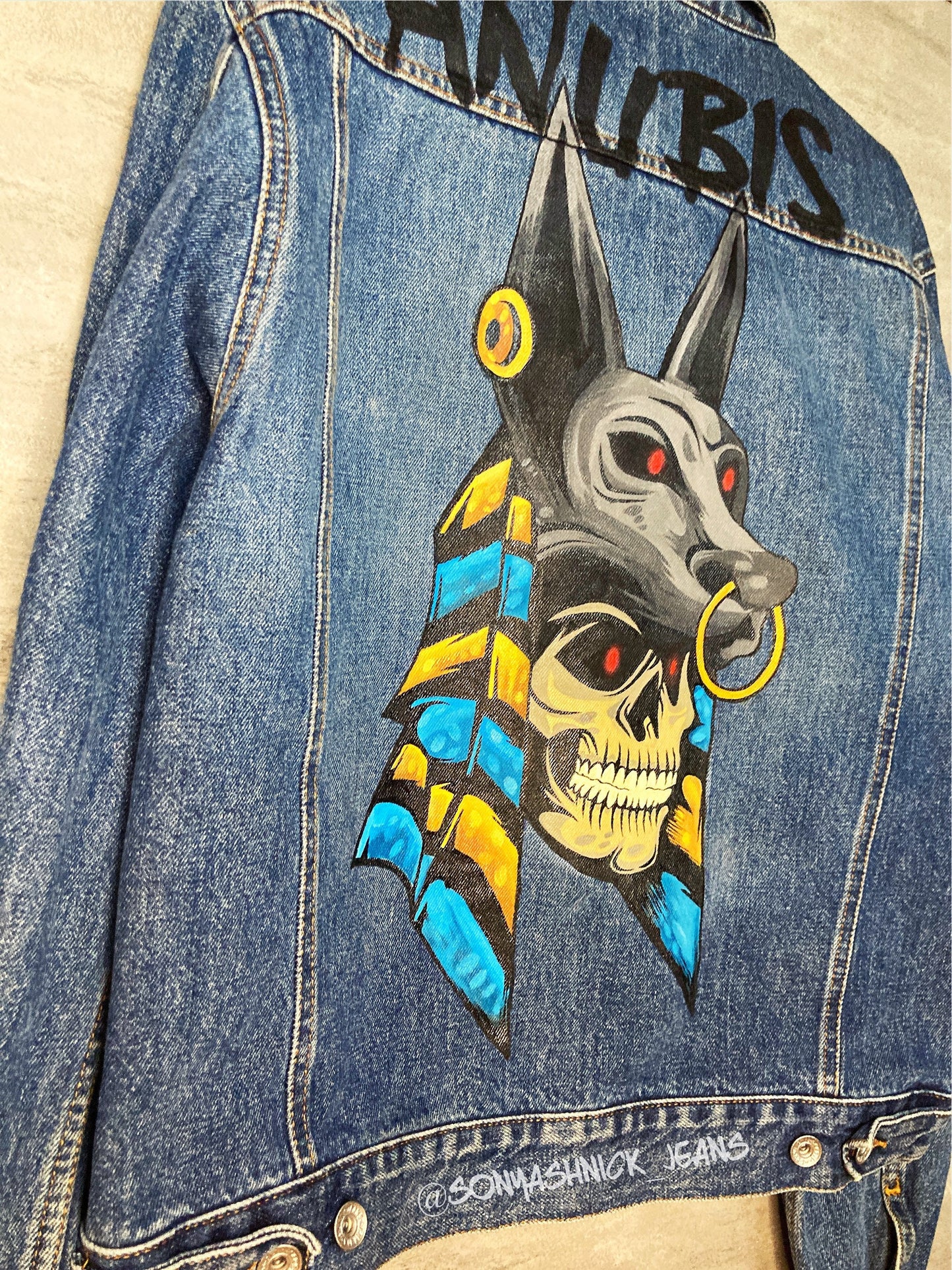 custom jean jacket