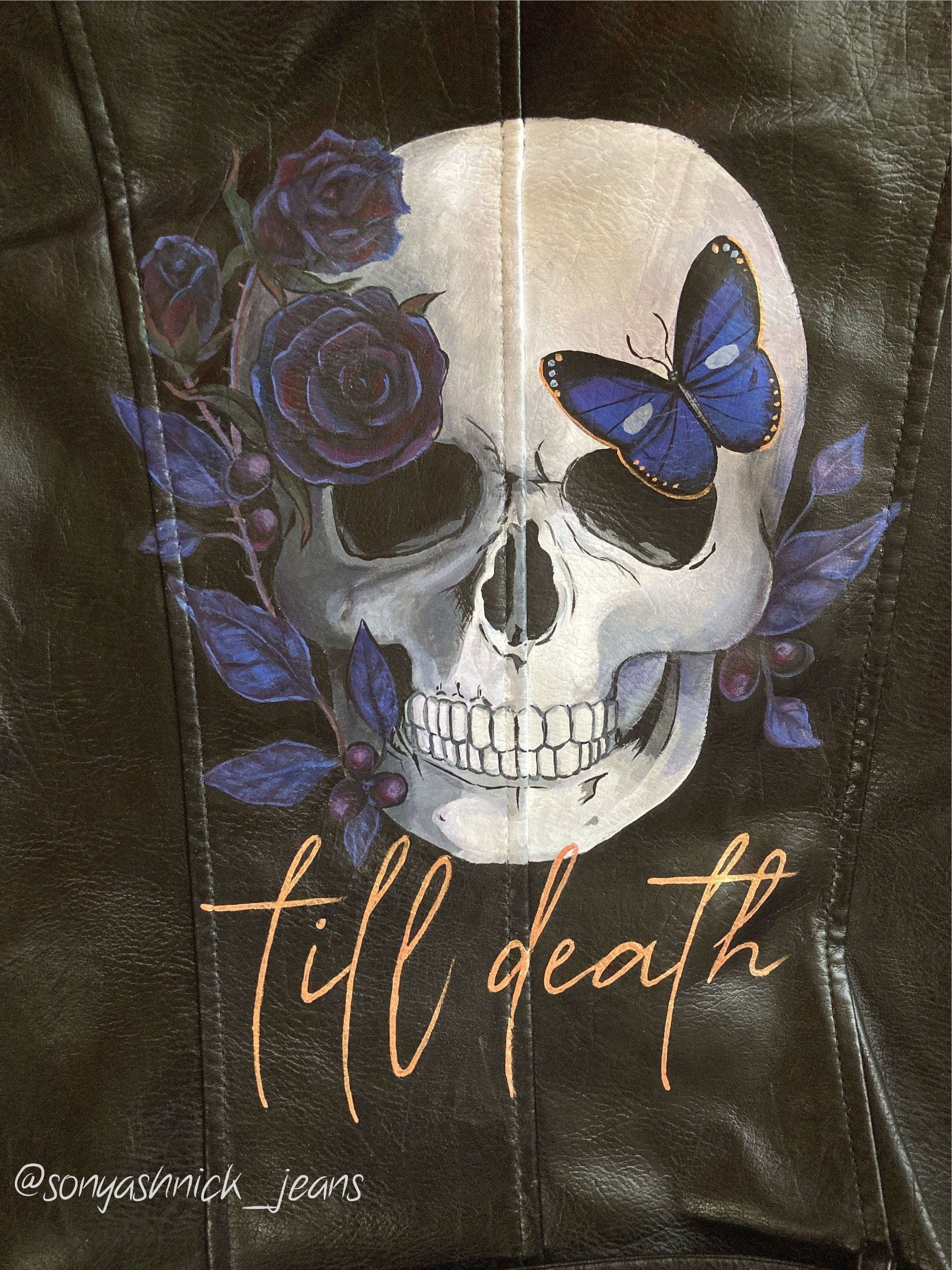 skull bride jacket