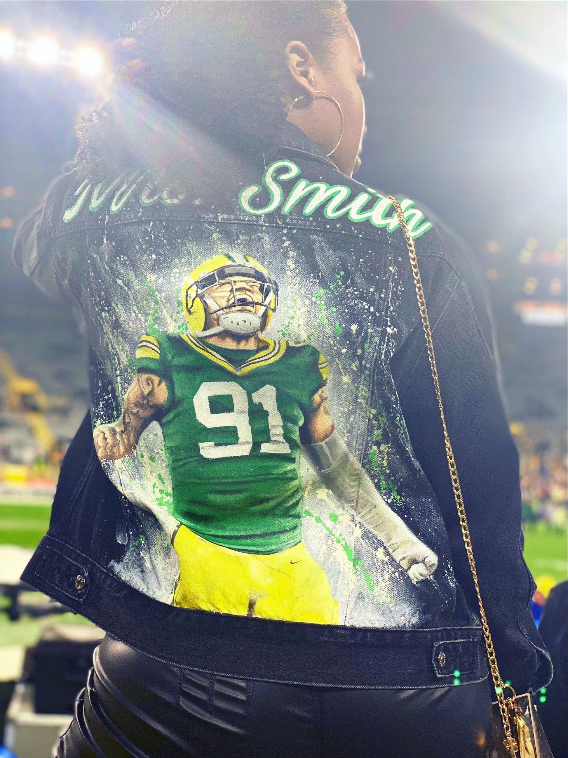 Football girlfriend jacket - Main Image