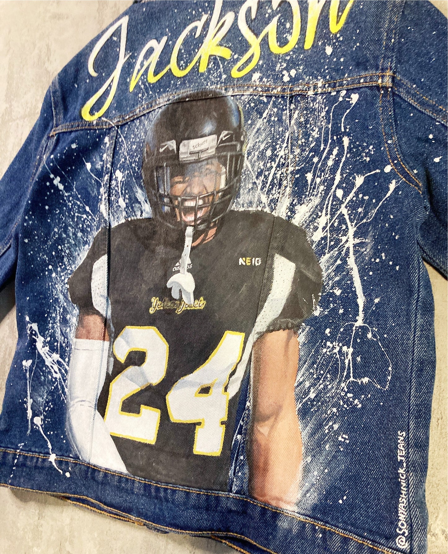 custom football jacket