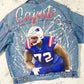 football jean jacket