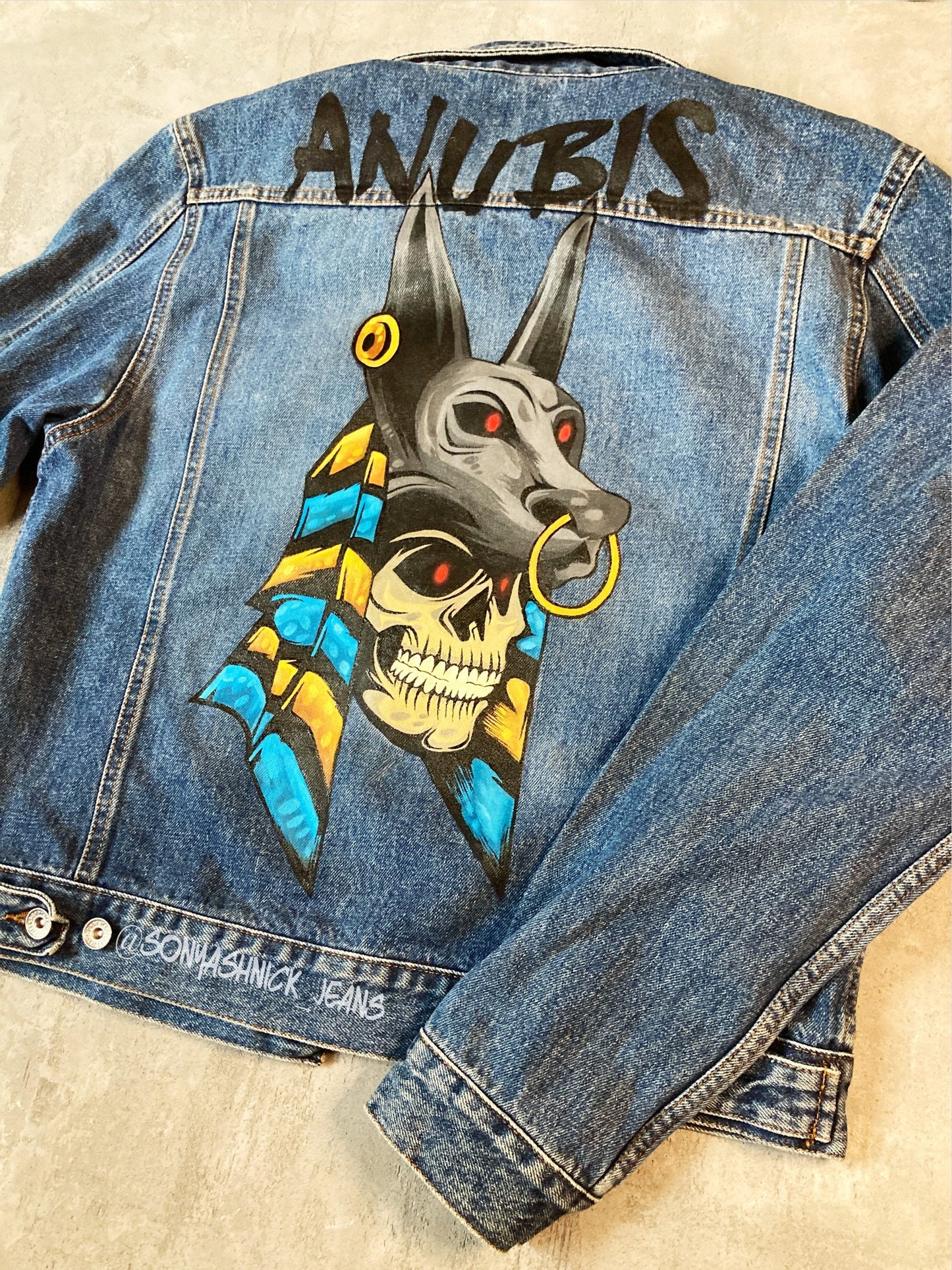 painted jacket