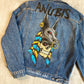 painted denim