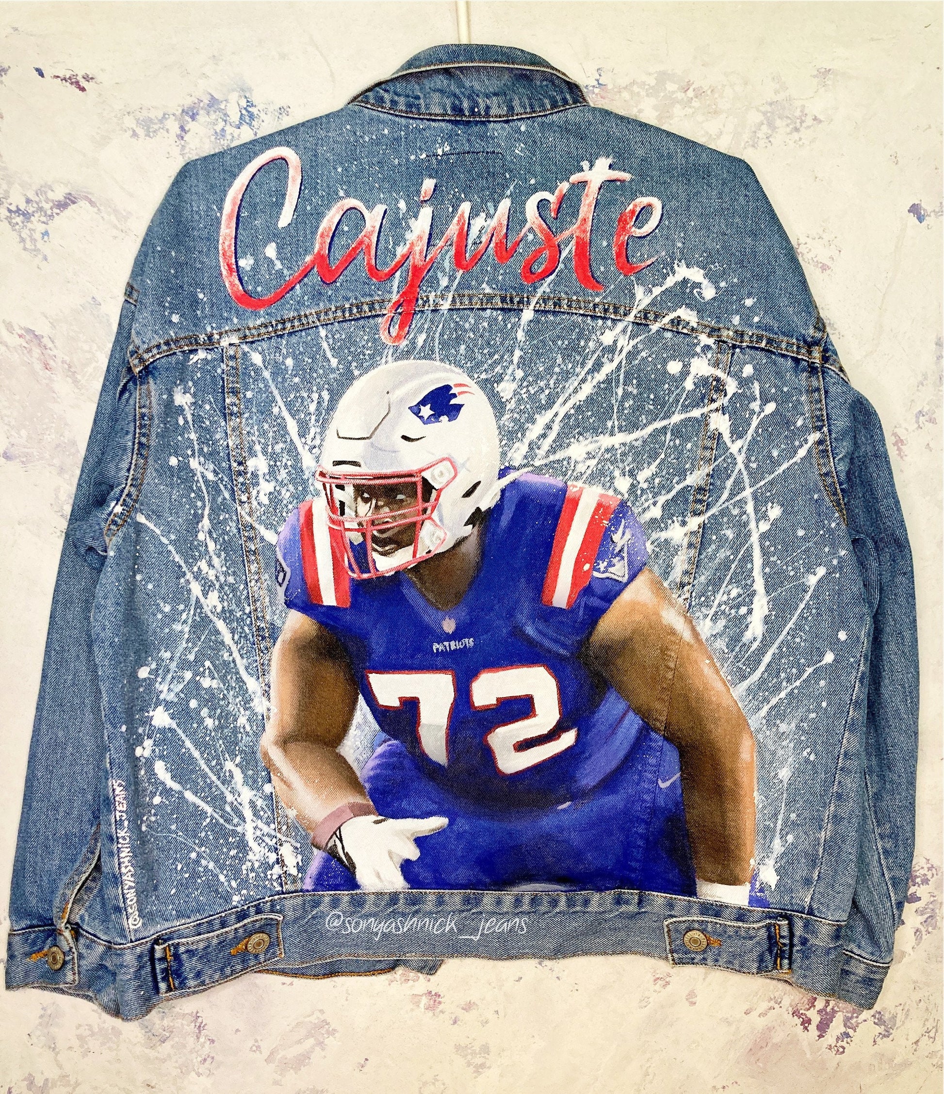 footballer custom jacket