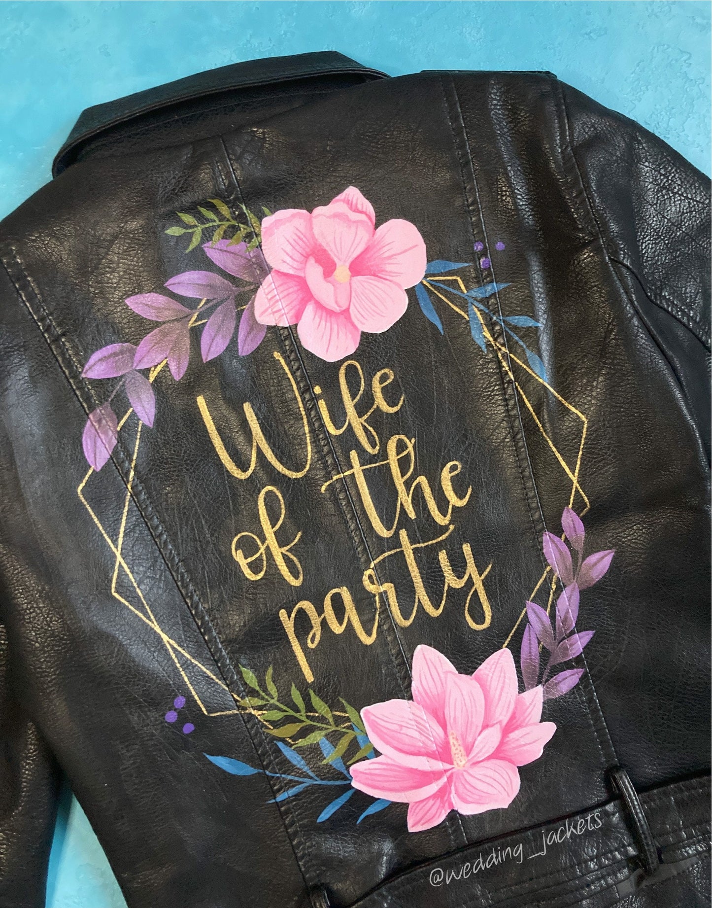 bride leather jacket