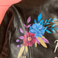 painted leather jacket