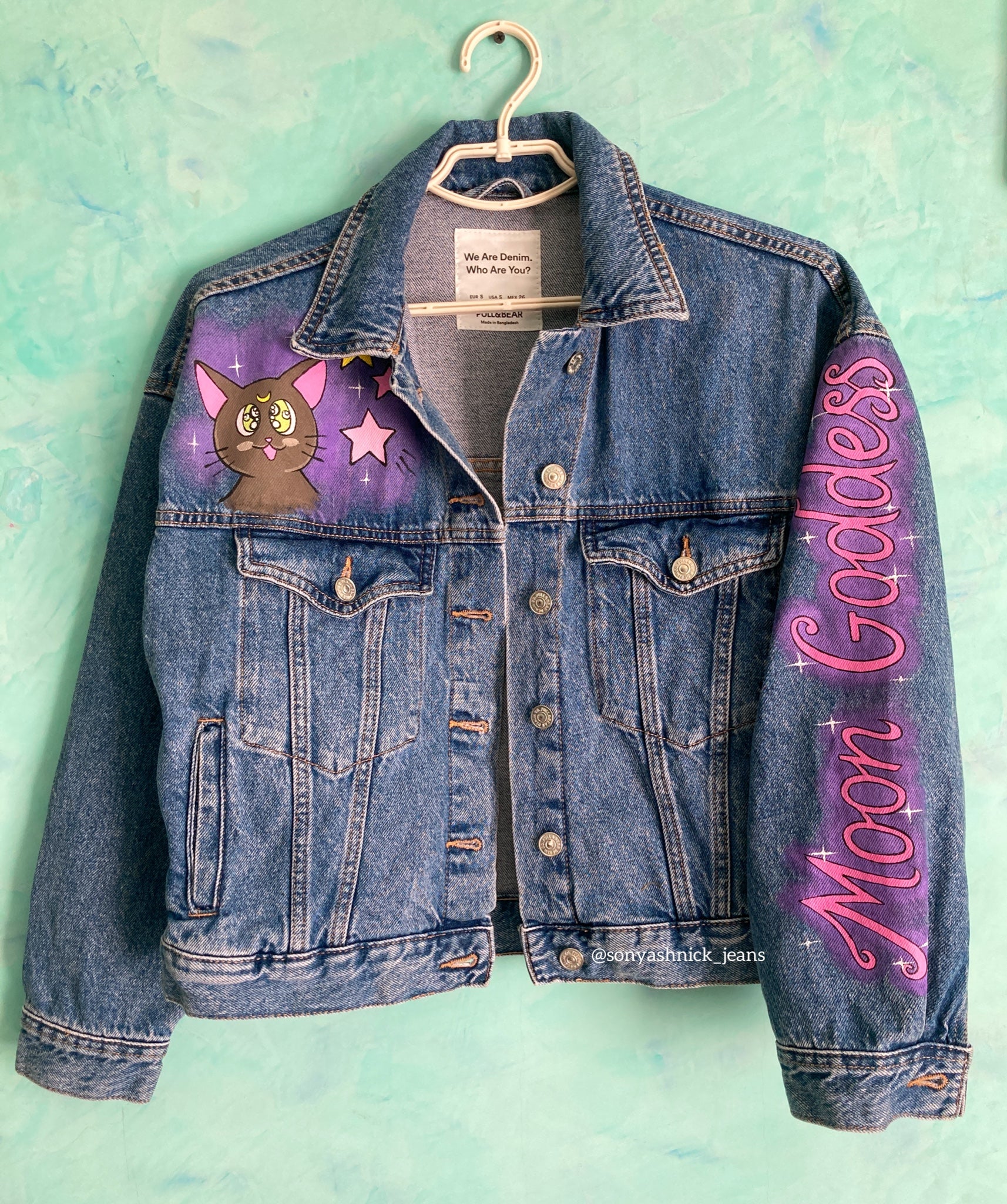 Painted anime jacket – Custom Painted Jackets